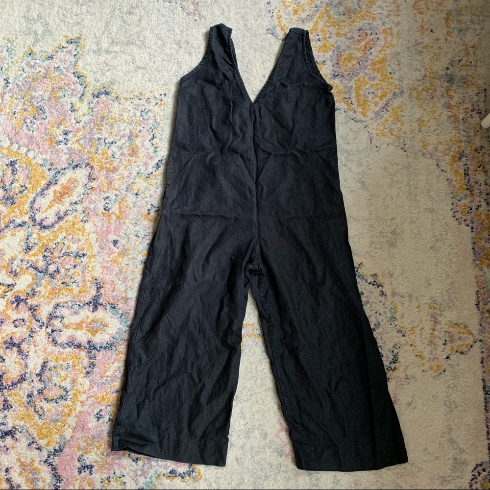 Elizabeth Suzann Mara Jumpsuit Linen XS petite